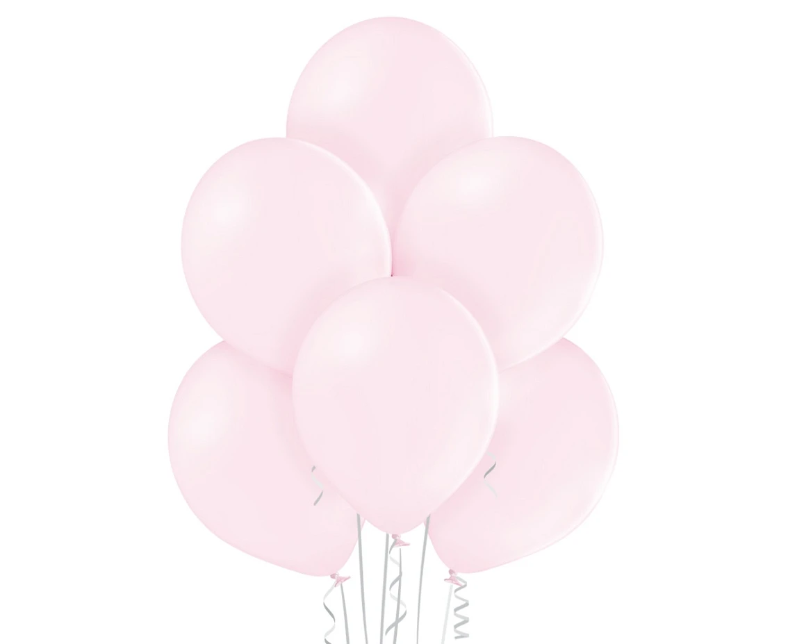 Balloons Belbal 10,5", B85-454, pastel soft pink, 100pcs